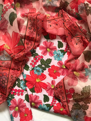 Elegant Mid-Summer Digital Printed 3PC Swiss Lawn - VX 1004