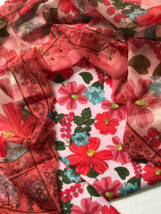 Elegant Mid-Summer Digital Printed 3PC Swiss Lawn - VX 1004