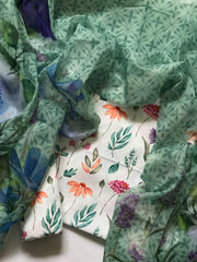 Elegant Mid-Summer Digital Printed 3PC Swiss Lawn - VX 1008
