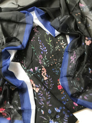 Elegant Mid-Summer Digital Printed 3PC Swiss Lawn - VX 1012