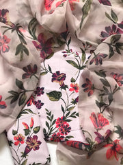 Elegant Mid-Summer Digital Printed 3PC Swiss Lawn - VX 1013