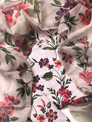 Elegant Mid-Summer Digital Printed 3PC Swiss Lawn - VX 1013