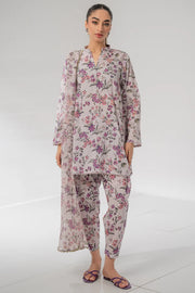 Elegant Mid-Summer Digital Printed 3PC Swiss Lawn - VX 1013