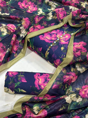 Digital Printed 3 Piece Swiss Lawn With Organza Dupatta Collection 03 (unstitch)