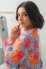 Premium Co-Ord Set 2 Piece Swiss Lawn - Perfect for Semi Formal Ocassions Collection 733 (unstitched)